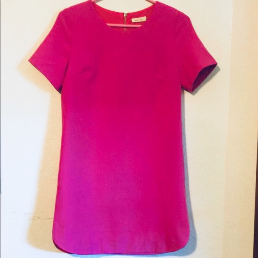 Sis•Sis Bright Pink T-Shirt Dress 👗